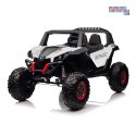 Buggy UTV-MX 2000n Pojazd na akumulator LED ekoskóra EVA wejście USB MP3