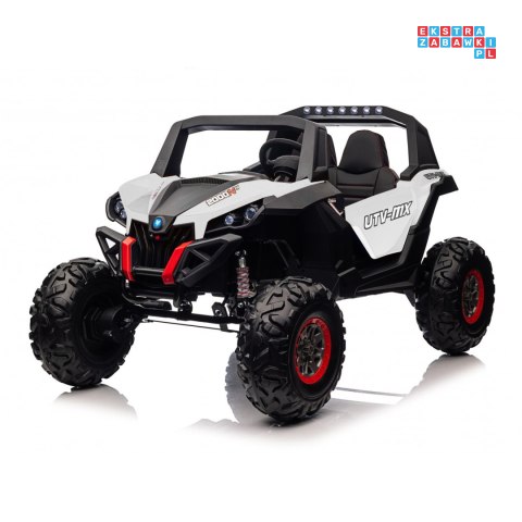 Buggy UTV-MX 2000n Pojazd na akumulator LED ekoskóra EVA wejście USB MP3