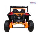 [XMX-613] Buggy UTV-MX na akumulator 4x60W 24V/7Ah pilot LED EVA - pomarańczowy