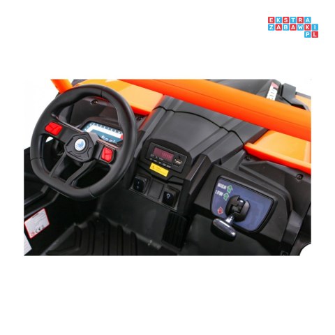 [XMX-613] Buggy UTV-MX na akumulator 4x60W 24V/7Ah pilot LED EVA - pomarańczowy
