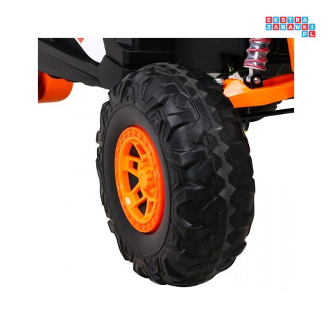 [XMX-613] Buggy UTV-MX na akumulator 4x60W 24V/7Ah pilot LED EVA - pomarańczowy