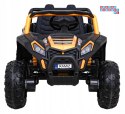 [A036] Auto Buggy UTV Racing na akumulator 4x45W 12V/10Ah MP3 Pilot Wolny Start - złoty