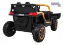[A036] Auto Buggy UTV Racing na akumulator 4x45W 12V/10Ah MP3 Pilot Wolny Start - złoty