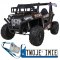 [JS360B] Buggy UTV Terenówka na akumulator 24V/7Ah 2x200W Pilot Bagażnik EVA MP3 LED - czarny moro