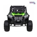 [JS360B] Buggy UTV Terenówka na akumulator 24V/7Ah 2x200W Pilot Bagażnik EVA MP3 LED - zielony
