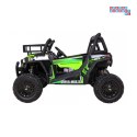 [JS360B] Buggy UTV Terenówka na akumulator 24V/7Ah 2x200W Pilot Bagażnik EVA MP3 LED - zielony