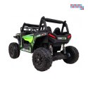 [JS360B] Buggy UTV Terenówka na akumulator 24V/7Ah 2x200W Pilot Bagażnik EVA MP3 LED - zielony