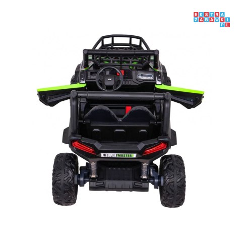 [JS360B] Buggy UTV Terenówka na akumulator 24V/7Ah 2x200W Pilot Bagażnik EVA MP3 LED - zielony