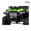 [JS360B] Buggy UTV Terenówka na akumulator 24V/7Ah 2x200W Pilot Bagażnik EVA MP3 LED - zielony