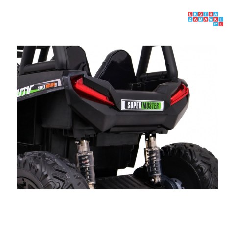 [JS360B] Buggy UTV Terenówka na akumulator 24V/7Ah 2x200W Pilot Bagażnik EVA MP3 LED - zielony