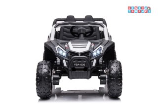 Buggy UTV 2000M na akumulator 4x4 - czarny, 4x45W, koła EVA, pokrowiec, pilot, LED [A036]