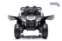 [A036] Buggy UTV 2000M Racing 4x45W 12V/7Ah koła EVA, pokrowiec, pilot, LED - biały