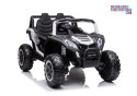[A036] Buggy UTV 2000M Racing 4x45W 12V/7Ah koła EVA, pokrowiec, pilot, LED - biały