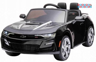 Czarne Chevrolet Camaro 2SS na akumulator - Pilot, Koła EVA, Wolny Start, Dźwięki, Światła