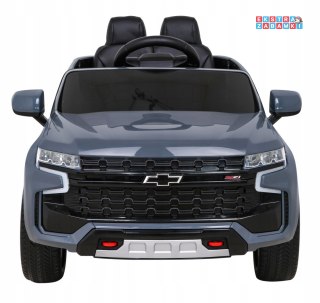 Szare Chevrolet Tahoe na akumulator - Pilot, EVA, Radio MP3, LED