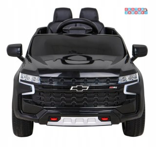 Czarne Chevrolet Tahoe na akumulator - z Pilotem, EVA, Radio, MP3, LED