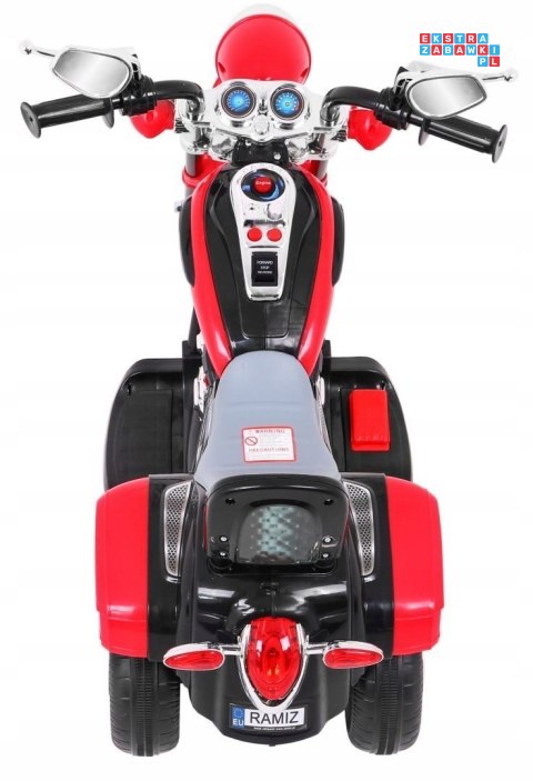 [TR1501] Motocykl Chopper NightBike na akumulator 6V/4.5Ah z melodyjkami