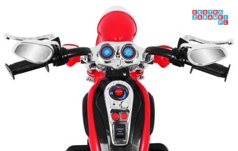 [TR1501] Motocykl Chopper NightBike na akumulator 6V/4.5Ah z melodyjkami