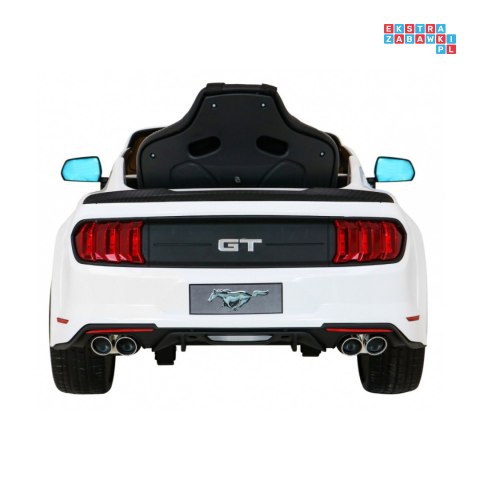 [SX2038] Ford Mustang GT na akumulator 2x35W 12V/7Ah Regulacja siedzenia Pilot LED EVA - biały