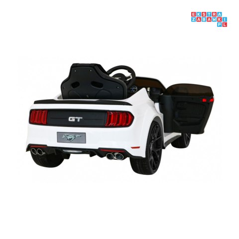 [SX2038] Ford Mustang GT na akumulator 2x35W 12V/7Ah Regulacja siedzenia Pilot LED EVA - biały