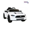 [SX2038] Ford Mustang GT na akumulator 2x35W 12V/7Ah Regulacja siedzenia Pilot LED EVA - biały