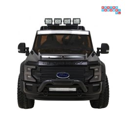 [SX2088] Ford Super Duty auto na akumulator 4x45W 12V/14Ah ekoskóra EVA LED - czarny