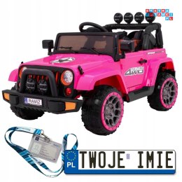 Full Time 4WD Terenowe Auto na akumulator 4x4 z Pilotem LED Schowek