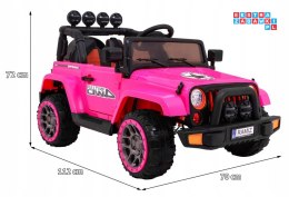 Full Time 4WD Terenowe Auto na akumulator 4x4 z Pilotem LED Schowek