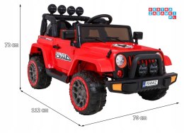 Full Time 4WD Terenowe Auto na akumulator 4x4 z Pilotem LED Schowek