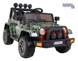 Full time 4WD napęd 4x4 Lakierowane Auto terenowe dla dzieci pilot LED