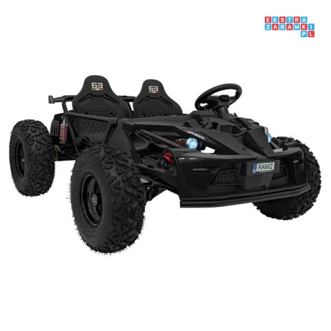 [SX2358] Auto General 63 na akumulator 800W 48V/20Ah pompowane koła Bluetooth LED - czarny