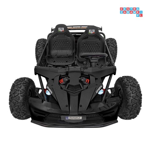 [SX2358] Auto General 63 na akumulator 800W 48V/20Ah pompowane koła Bluetooth LED - czarny