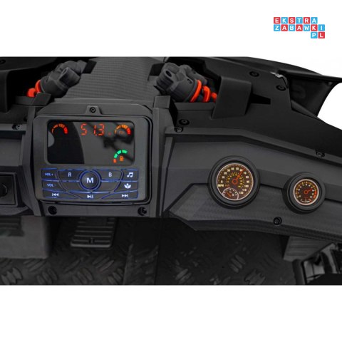 [SX2358] Auto General 63 na akumulator 800W 48V/20Ah pompowane koła Bluetooth LED - czarny