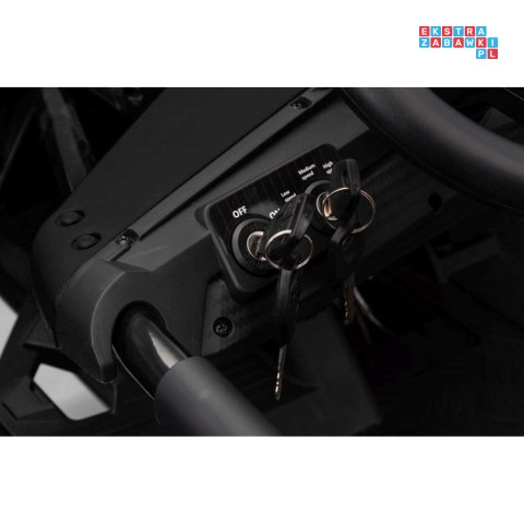 [SX2358] Auto General 63 na akumulator 800W 48V/20Ah pompowane koła Bluetooth LED - czarny