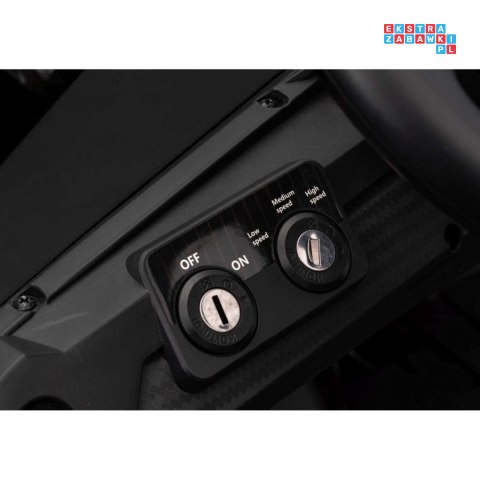 [SX2358] Auto General 63 na akumulator 800W 48V/20Ah pompowane koła Bluetooth LED - czarny