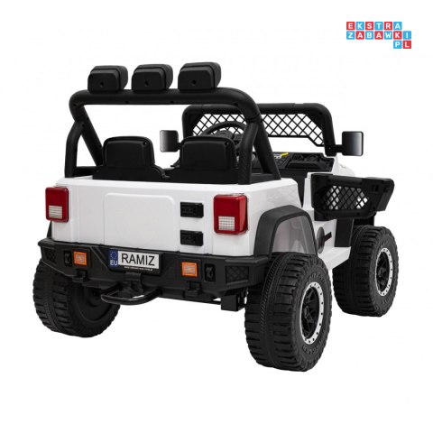 Geoland Power auto terenowe dla 2 dzieci z pilotem 2X200W Radio MP3 LED