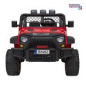 Geoland Power auto terenowe dla 2 dzieci z pilotem 2X200W Radio MP3 LED