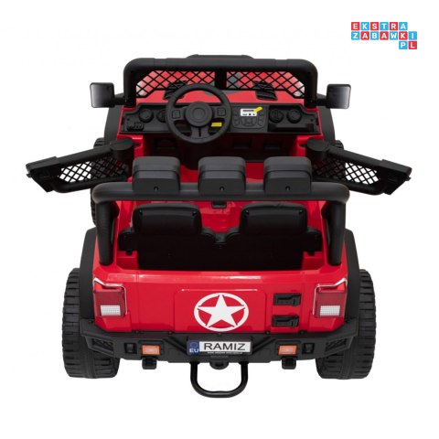 Geoland Power auto terenowe dla 2 dzieci z pilotem 2X200W Radio MP3 LED