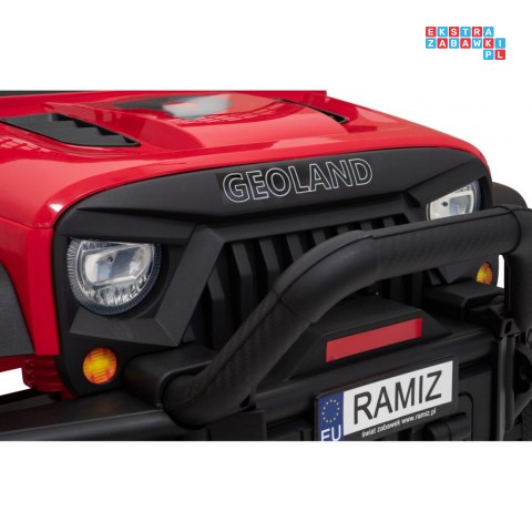Geoland Power auto terenowe dla 2 dzieci z pilotem 2X200W Radio MP3 LED