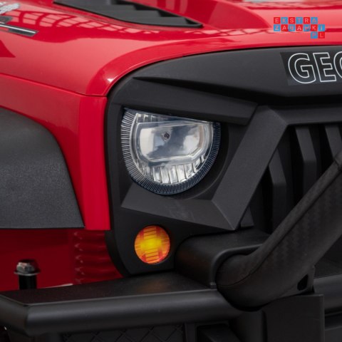 Geoland Power auto terenowe dla 2 dzieci z pilotem 2X200W Radio MP3 LED