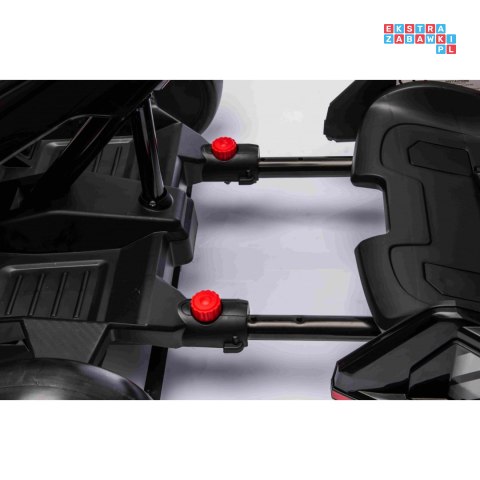 Gokart Audi sportowe z funkcją driftu Pojazd 2x150W LED MP3 radio FM Gokart Audi sportowe z funkcją driftu Pojazd 2x150W LED MP3 radio FM