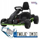 Gokart Fast 3 Drift na akumulator dla dzieci + Funkcja driftu + Silniki 2x150W + Radio LED + Pasy