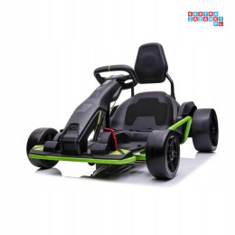 Gokart Fast 3 Drift na akumulator dla dzieci + Funkcja driftu + Silniki 2x150W + Radio LED + Pasy