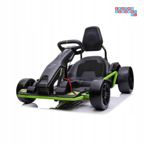 Gokart Fast 3 Drift na akumulator dla dzieci + Funkcja driftu + Silniki 2x150W + Radio LED + Pasy
