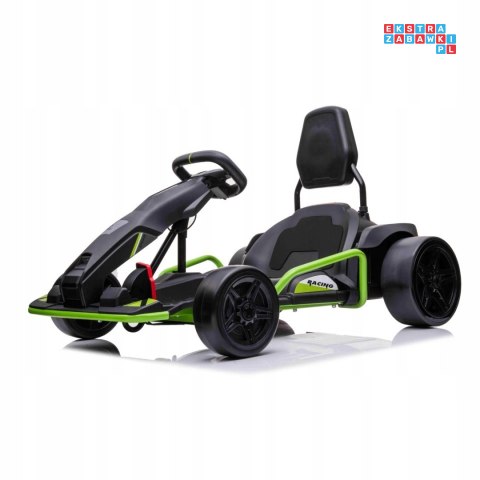 Gokart Fast 3 Drift na akumulator dla dzieci + Funkcja driftu + Silniki 2x150W + Radio LED + Pasy
