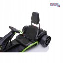 Gokart Fast 3 Drift na akumulator dla dzieci + Funkcja driftu + Silniki 2x150W + Radio LED + Pasy
