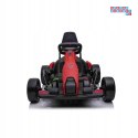 Gokart Fast 3 Drift na akumulator dla dzieci + Funkcja driftu + Silniki 2x150W + Radio LED + Pasy