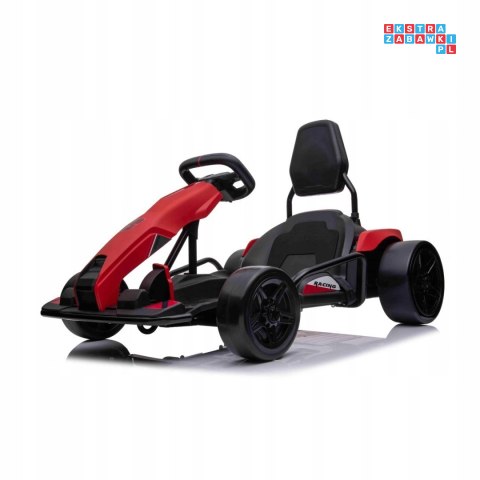 Gokart Fast 3 Drift na akumulator dla dzieci + Funkcja driftu + Silniki 2x150W + Radio LED + Pasy
