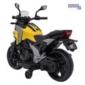 [TR2306] Motor Honda NC750x na akumulator 2x35W 12V/4.5Ah odgłosy silnika boczne kółka bluetooth MP3 - żółty