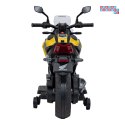 [TR2306] Motor Honda NC750x na akumulator 2x35W 12V/4.5Ah odgłosy silnika boczne kółka bluetooth MP3 - żółty